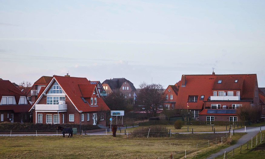 Fähre Frisia bei der Ankunft auf Juist
