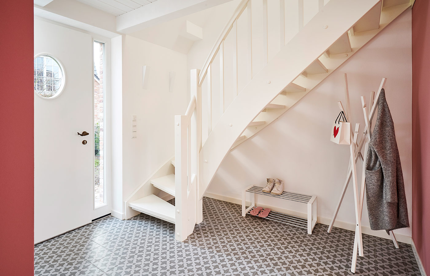 Blick in den Flur der Ferienwohnung